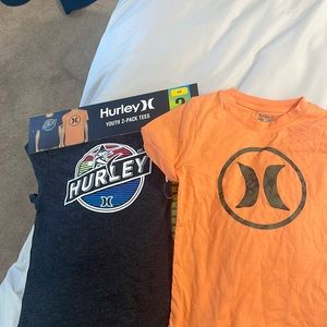 Brand new boys Hurley 2 pack T-shirt